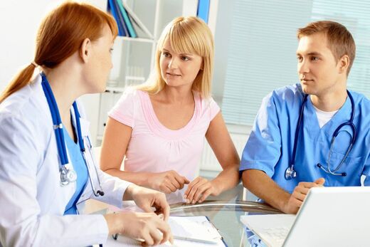 Doctor-discussion