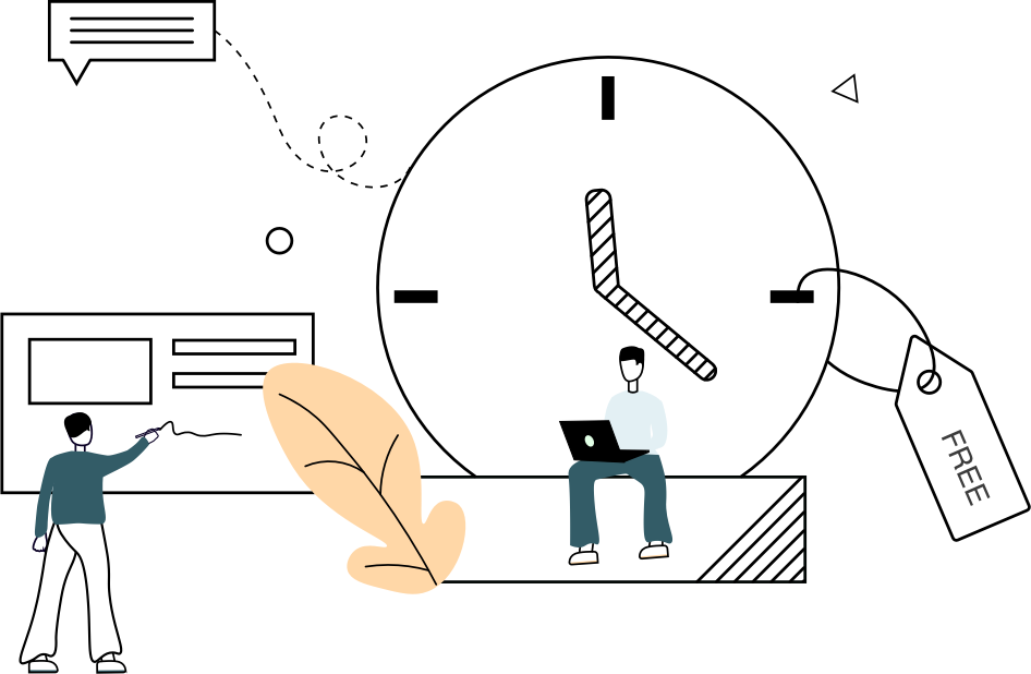 white illustration 5