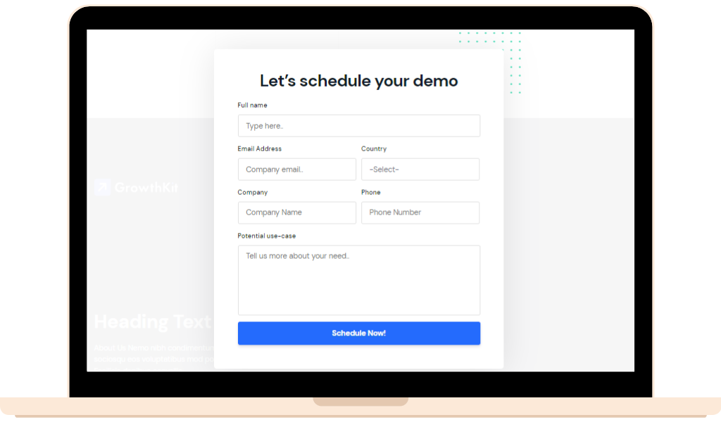 Popup Form